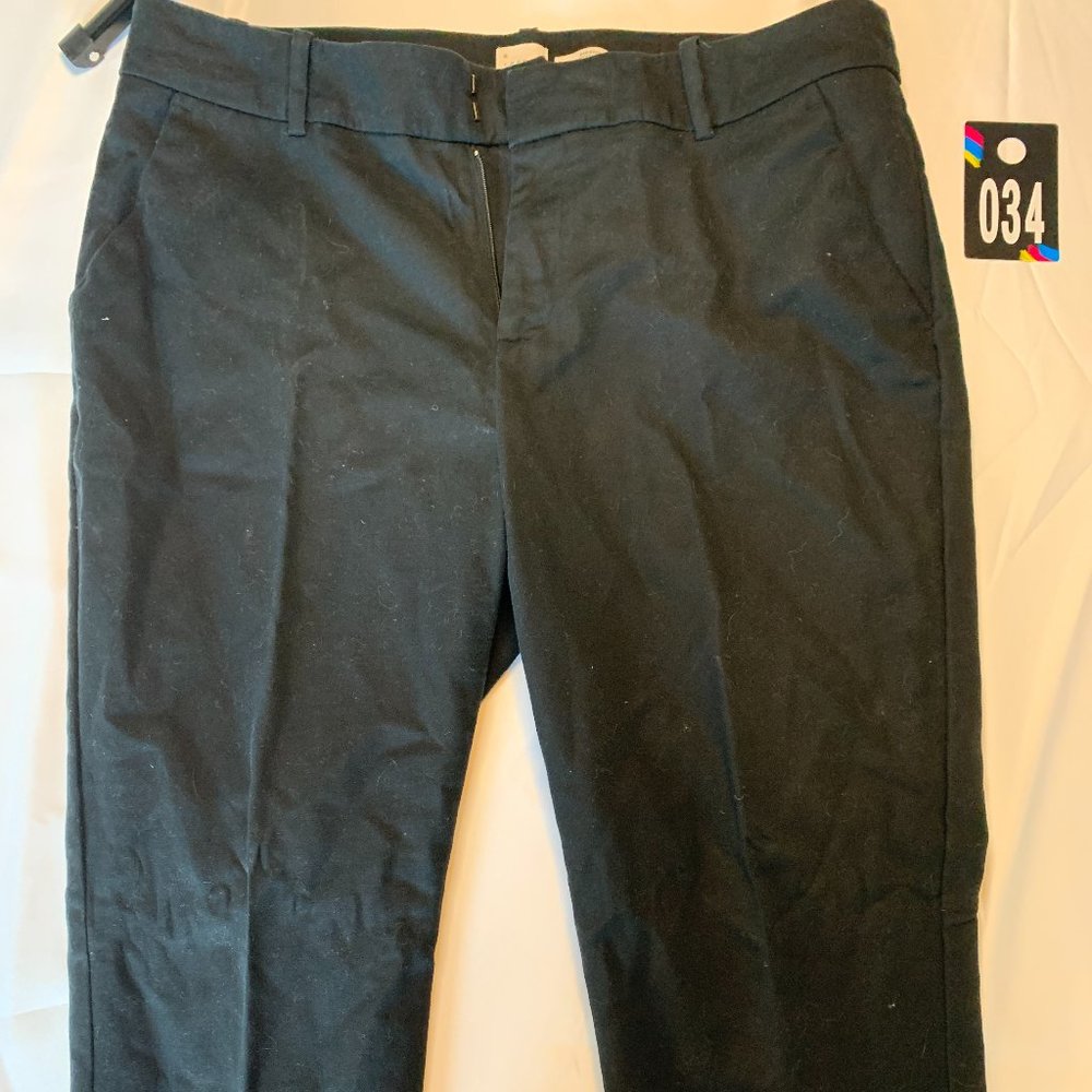 A New Day Chino Slacks Black Sz. 14 - 034